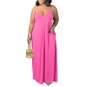 Maxi slip dress